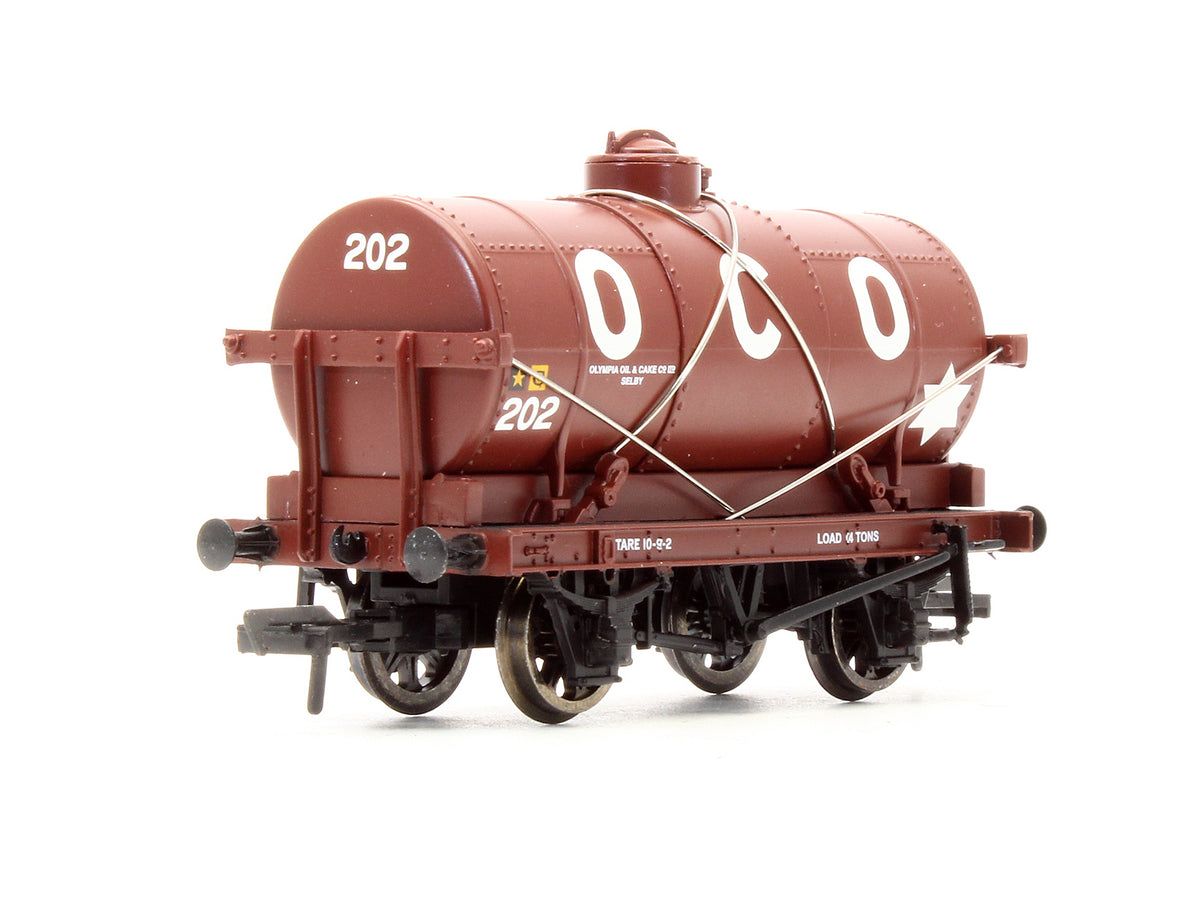 Pre-Owned 14T Tank Wagon With Large Filler 'Olympia Oil & Cake Co.' Oxide No. 202