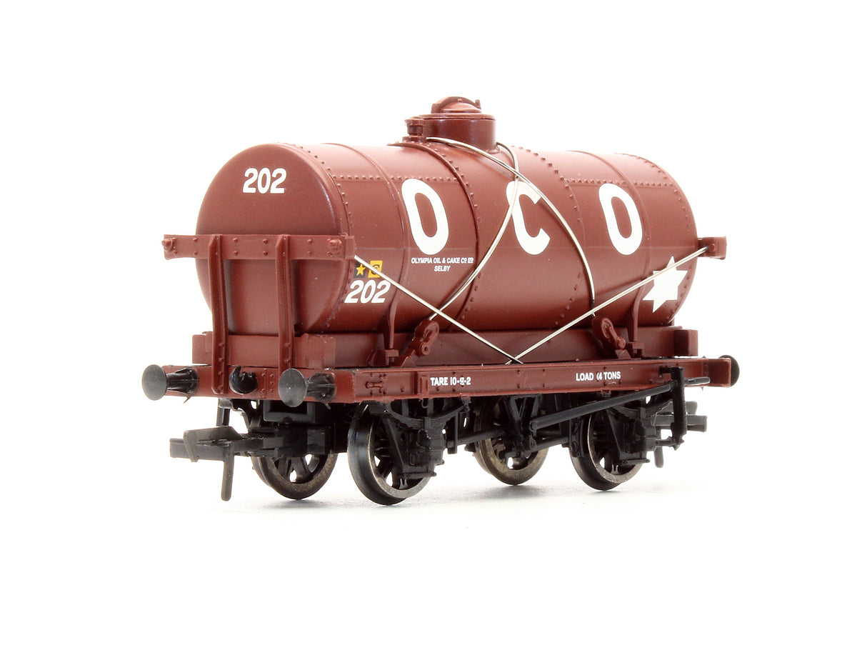 Pre-Owned 14T Tank Wagon With Large Filler 'Olympia Oil & Cake Co.' Oxide No. 202