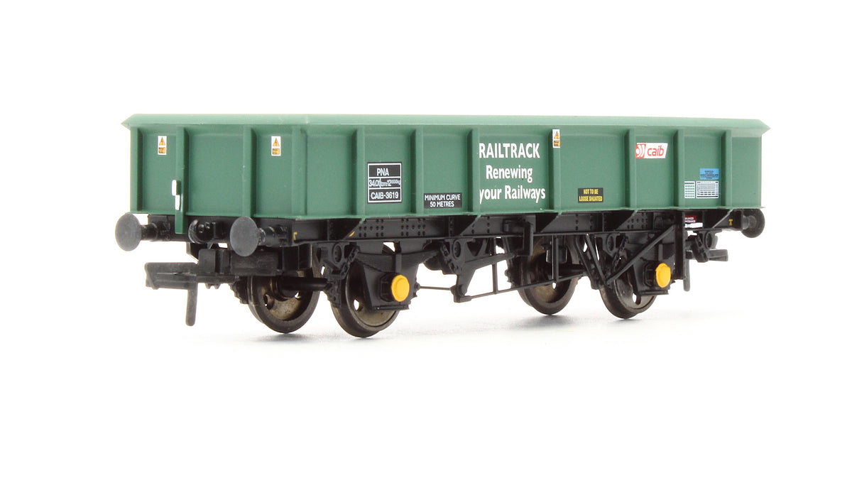 38-100 Pre-Owned 34 Ton PNA Ballast / Spoil 7 Rib Wagon Railtrack '3619'