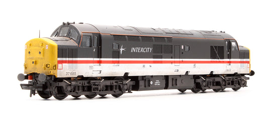 Pre-Owned Class 37685 BR Intercity Swallow Diesel Locomotive Custom Weathered - Regional Exclusive Edition