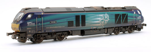 Pre-Owned Class 68003 'Astute' DRS Diesel Locomotive - Custom Weathered - DCC Sound