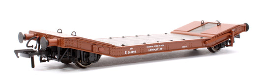 LNER / LMS 25T Machine Wagons LOWMAC 'EP' No.E263298 - BR Bauxite with Load