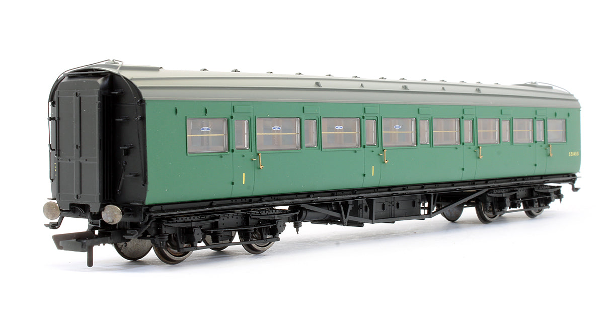 Pre-Owned BR (Ex SR) Green Maunsell Composite Coach 'S 5145 S'