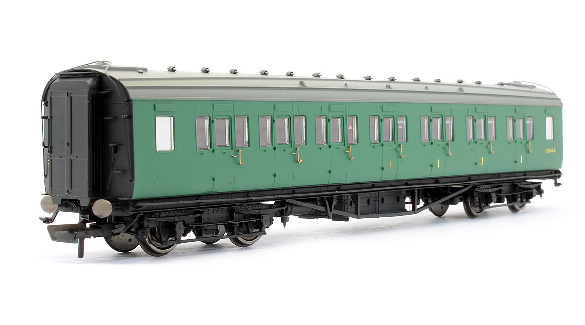 Pre-Owned BR (Ex SR) Green Maunsell Composite Coach 'S 5145 S'