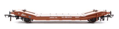 LNER / LMS 25T Machine Wagons LOWMAC Diagram 54a No.M700721 - BR Bauxite with Load