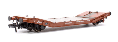 LNER / LMS 25T Machine Wagons LOWMAC Diagram 54a No.M700721 - BR Bauxite with Load