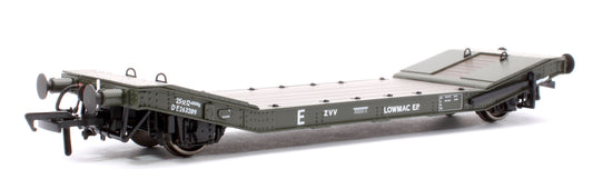 LNER / LMS 25T Machine Wagons LOWMAC 'ZVV' DE263289 - Engineers Olive with Load