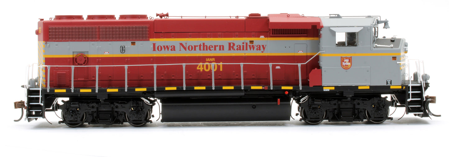 Pre-Owned Genesis GP40-2L Diesel Locomotive Iowa Northern Railroad #4001 - DCC Sound