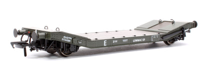 LNER / LMS 25T Machine Wagons LOWMAC 'ZVV' DE263289 - Engineers Olive with Load