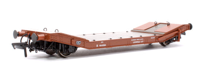 LNER / LMS 25T Machine Wagons LOWMAC 'EP' No.B904500 - BR Bauxite with Load