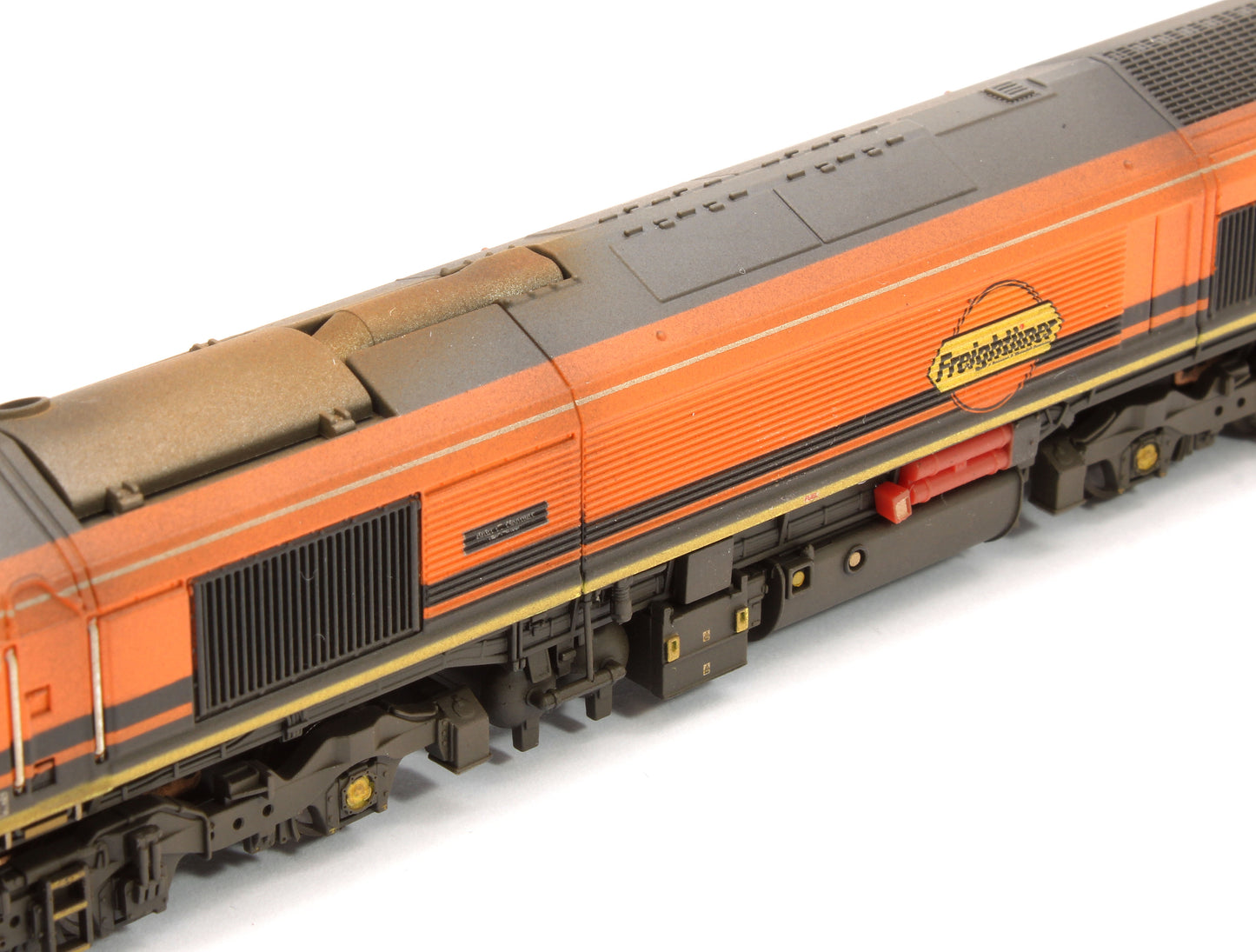 Custom Weathered Class 59 206 'John F Yeoman' G&W Freightliner Diesel Locomotive