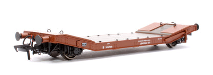 LNER / LMS 25T Machine Wagons LOWMAC 'EP' No.B904500 - BR Bauxite with Load