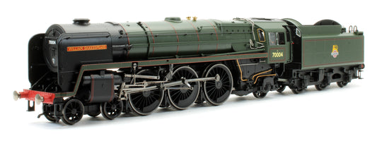 Pre-Owned R3096 BR 4-6-2 Britannia Class 'William Shakespeare' 70004 Steam Locomotive - Golden Arrow Boat Train Limited Edition