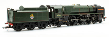Pre-Owned R3096 BR 4-6-2 Britannia Class 'William Shakespeare' 70004 Steam Locomotive - Golden Arrow Boat Train Limited Edition