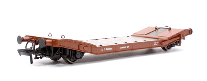 LNER / LMS 25T Machine Wagons LOWMAC 'EP' No.E260885 - BR Bauxite with Load