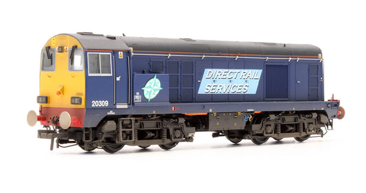Pre-Owned 35-127ASF Class 20/3 20309 DRS Compass (Original) Diesel Locomotive - Custom Weathered - DCC Sound