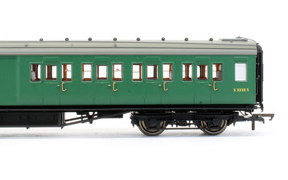 Pre-Owned BR (Ex-SR) Maunsell 6 Compartment Brake 2nd Coach 'S 3232 S'