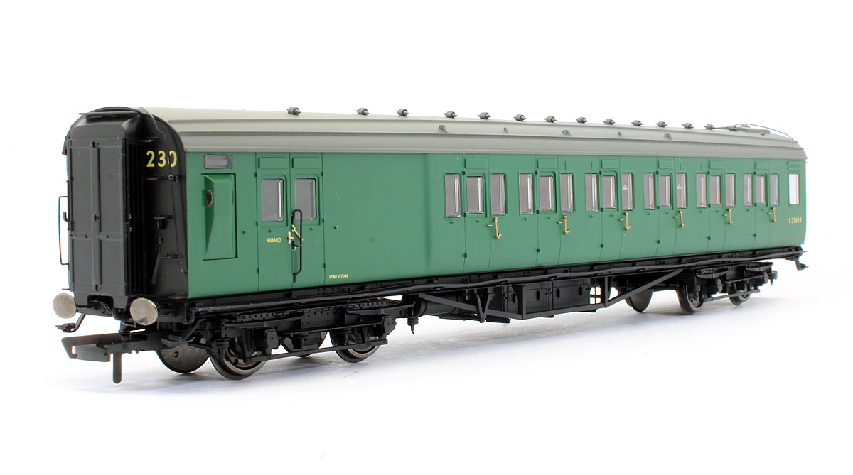 Pre-Owned BR (Ex-SR) Maunsell 6 Compartment Brake 2nd Coach 'S 2763 S'