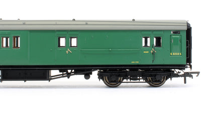 BR (Ex-SR) Maunsell 4 Compartment Brake 2nd Coach 'S 3233 S'