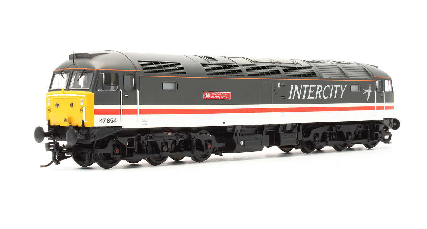 Pre-Owned Class 47854 'Women's Royal Voluntary Service' Intercity Swallow Diesel Locomotive - Renamed & Numbererd
