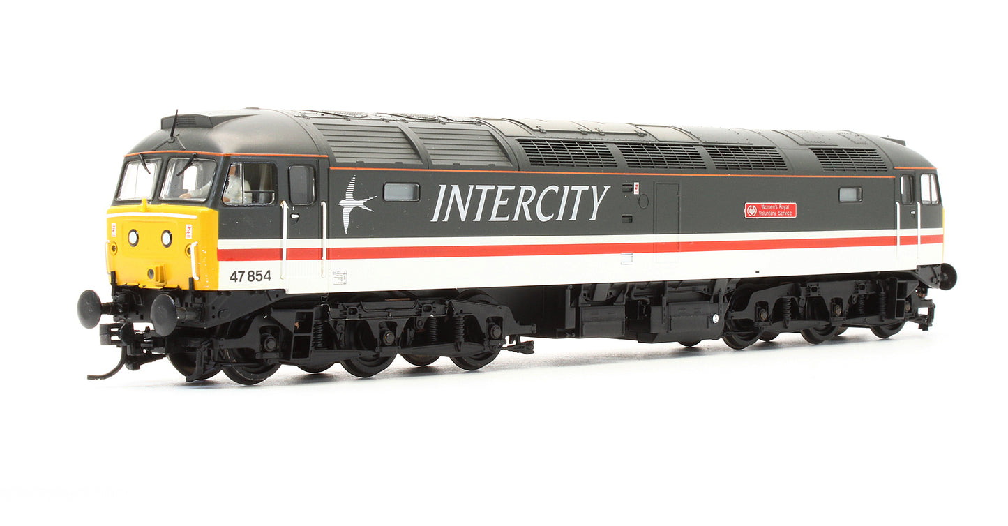 Pre-Owned Class 47854 'Women's Royal Voluntary Service' Intercity Swallow Diesel Locomotive - Renamed & Numbererd