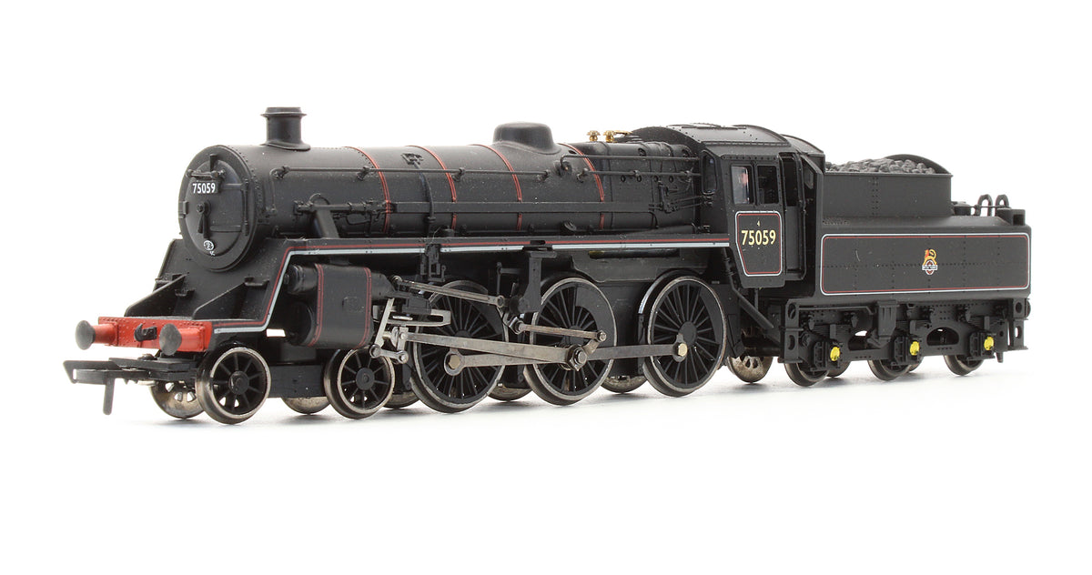 Pre-Owned BR Lined Black 4-6-0 Standard 4MT '75059' Steam Locomotive