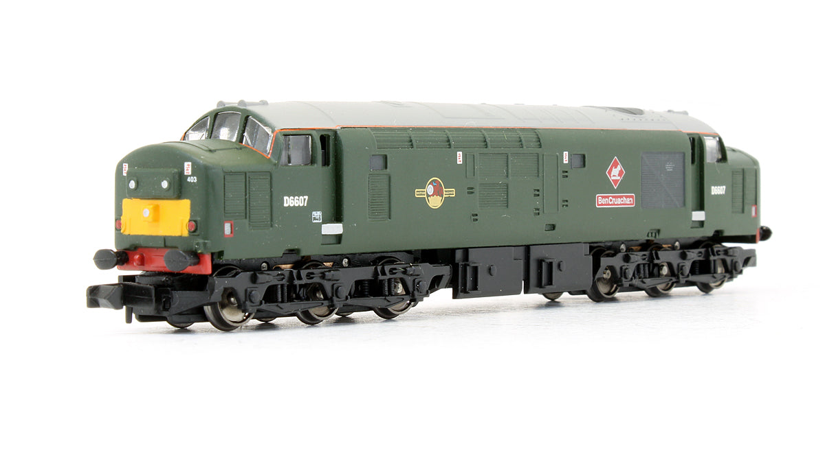 Pre-Owned Class 37/4 'Ben Cruachan' D6607 BR Green Diesel Locomotive