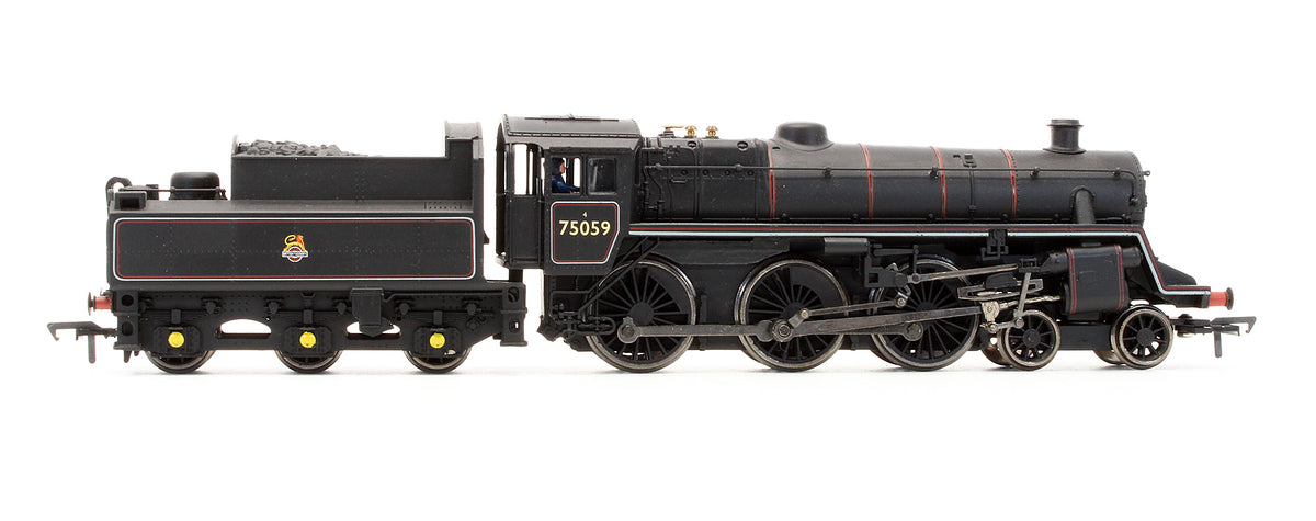 Pre-Owned BR Lined Black 4-6-0 Standard 4MT '75059' Steam Locomotive