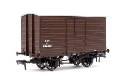 LNWR D88 10T Covered Van, LMS Bauxite (Post-1936) No.252325