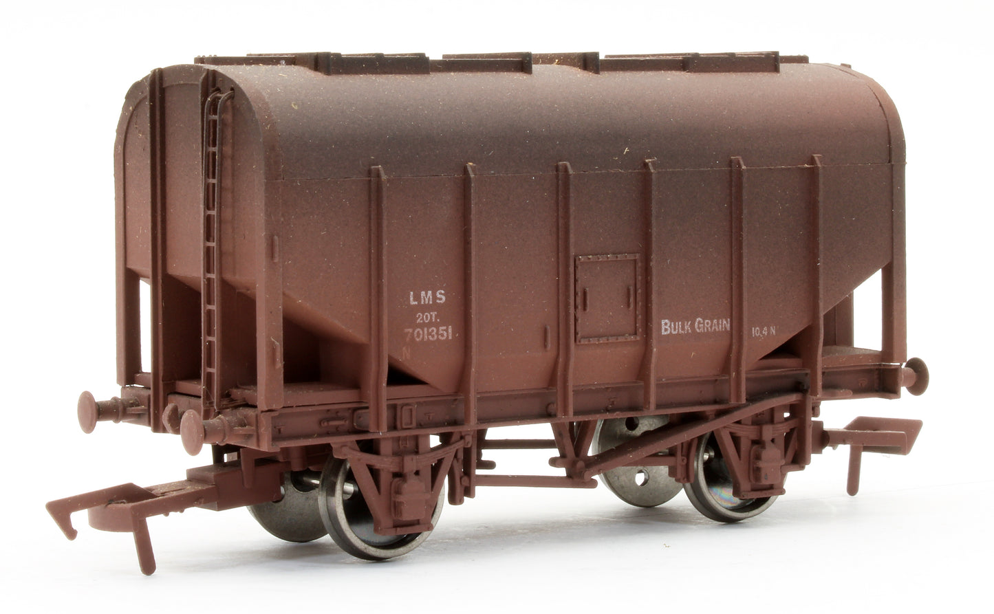 Pre-Owned 4F-036-008 LMS Grain Hopper '701351' - Weathered