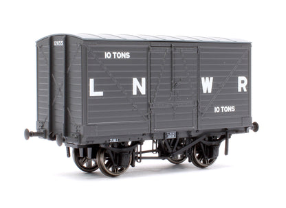 Pre-Owned LNWR D88 10T Covered Van, LNWR Grey No.12655