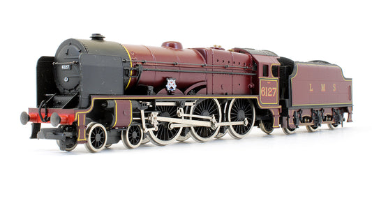 Pre-Owned LMS Crimson Parallel Boiler Scot 4-6-0 'Old Contemptibles' 6127 Steam Locomotive