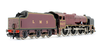 Pre-Owned LMS Crimson Parallel Boiler Scot 4-6-0 'Old Contemptibles' 6127 Steam Locomotive