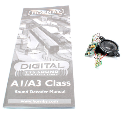 Hornby Digital Class A1/A3 Flying Scotsman Steam Locomotive DCC TTS Sound Decoder & Speaker (same as R8106)