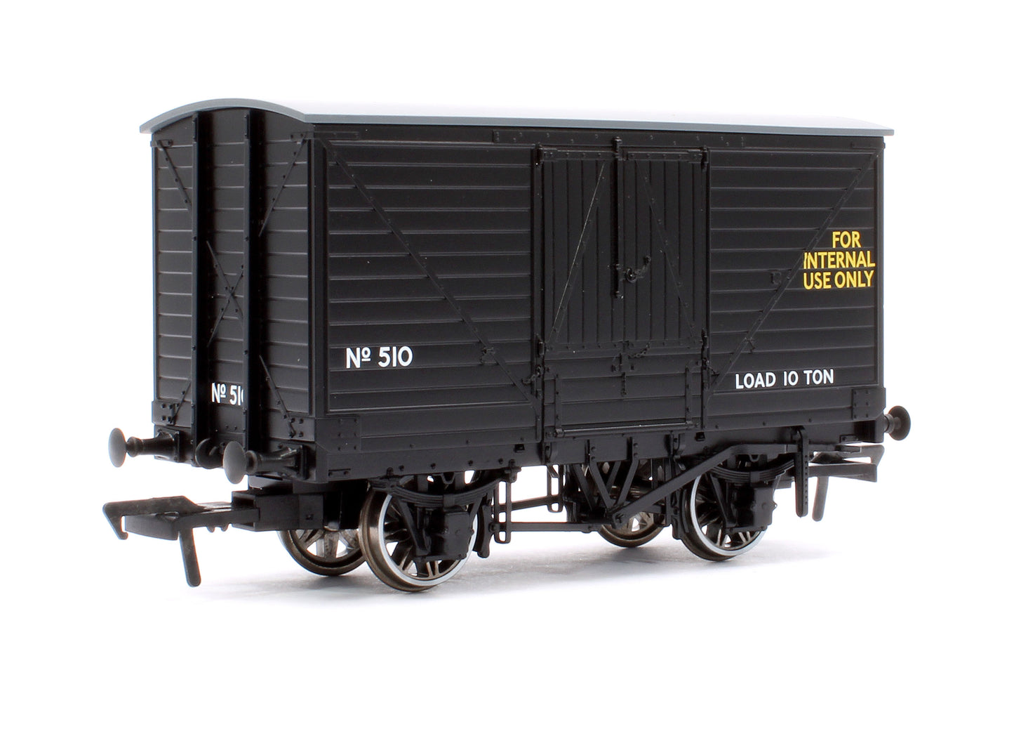 LNWR D88 10T Covered Van, Docks Internal User No.510