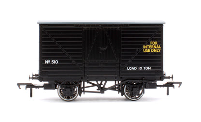 LNWR D88 10T Covered Van, Docks Internal User No.510