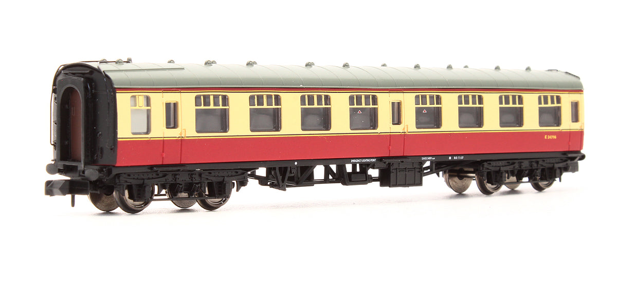 Pre-Owned 374-060B MK1 SK Corridor Second Coach BR Crimson & Cream 'E24796'