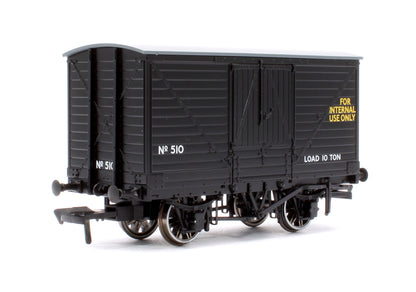 LNWR D88 10T Covered Van, Docks Internal User No.510