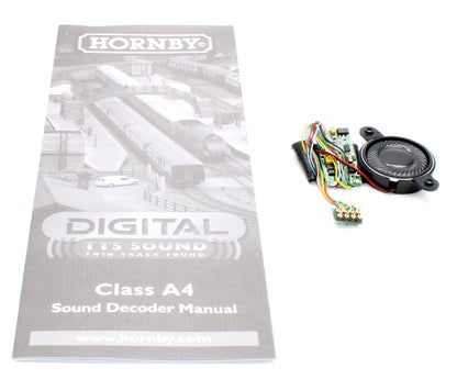 Hornby Digital Class A4 Mallard Steam Locomotive DCC TTS Sound Decoder & Speaker (same as R8107)