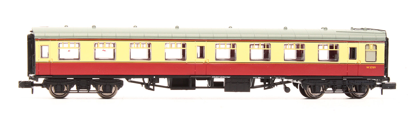 Pre-Owned 374-010A MK1 SO Second Open Coach BR Crimson & Cream 'W3789'