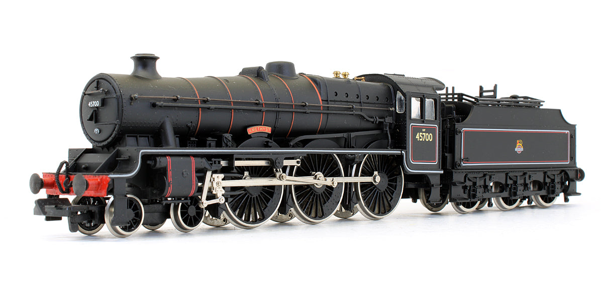 Pre-Owned BR Black 4-6-0 Jubilee 'Amethyst' 45700 Steam Locomotive