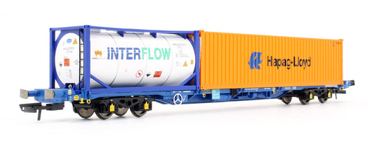 Pre-Owned KFA Tanktainer & 40' Container Wagon No.93333