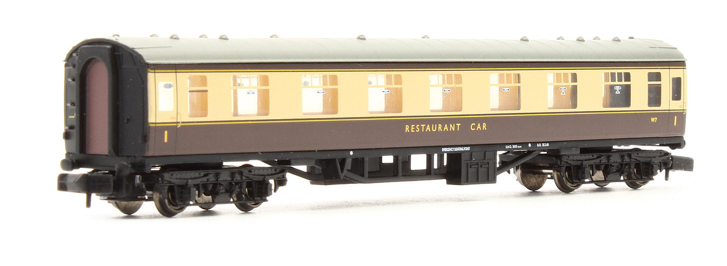 Pre-Owned BR Mk1 Restaurant Car RFO BR (WR) Chocolate & Cream 'W7'