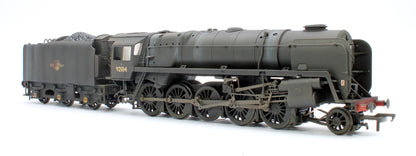 Custom Weathered BR Standard 9F with BR1F Tender 92184 BR Black (Late Crest)