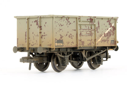 Pre-Owned Set Of 3 Mineral Wagons BR Grey (Weathered)