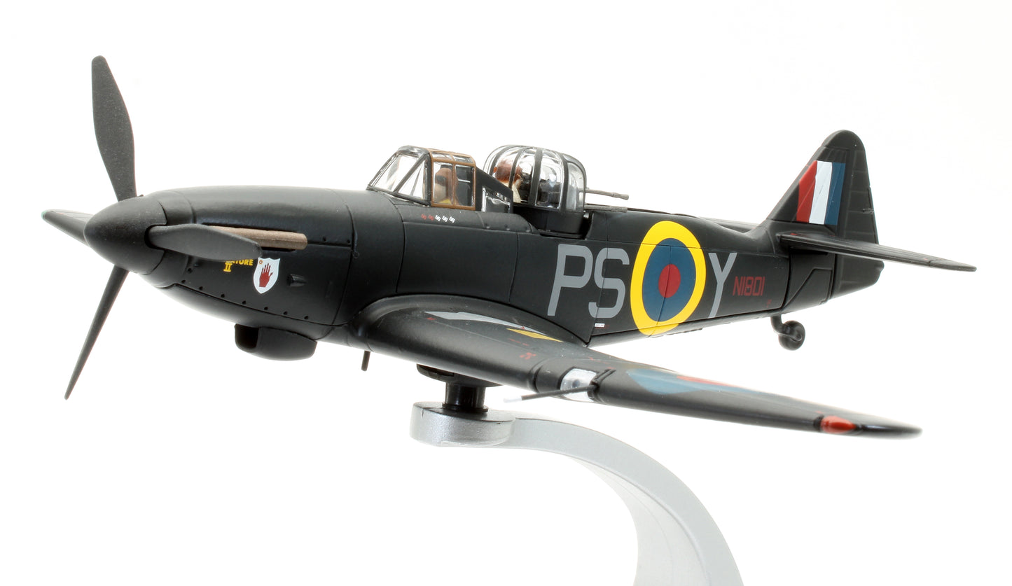 Pre-Owned AA39306 Boulton Paul Defiant Mk.I N1801 / PS-Y GÇÿCoimbatore IIGÇÖ, RAF No.264