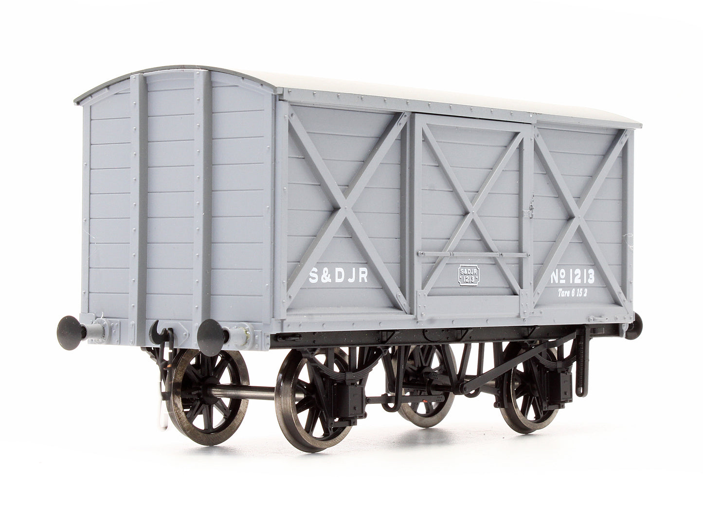 Pre-Owned K7010C LSWR Diagram 1410 Covered Van SDJR Grey No.1213