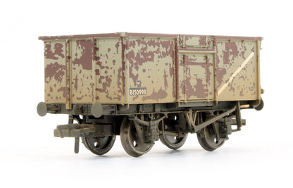Pre-Owned Set Of 3 Mineral Wagons BR Grey (Weathered)