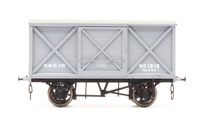 Pre-Owned K7010C LSWR Diagram 1410 Covered Van SDJR Grey No.1213