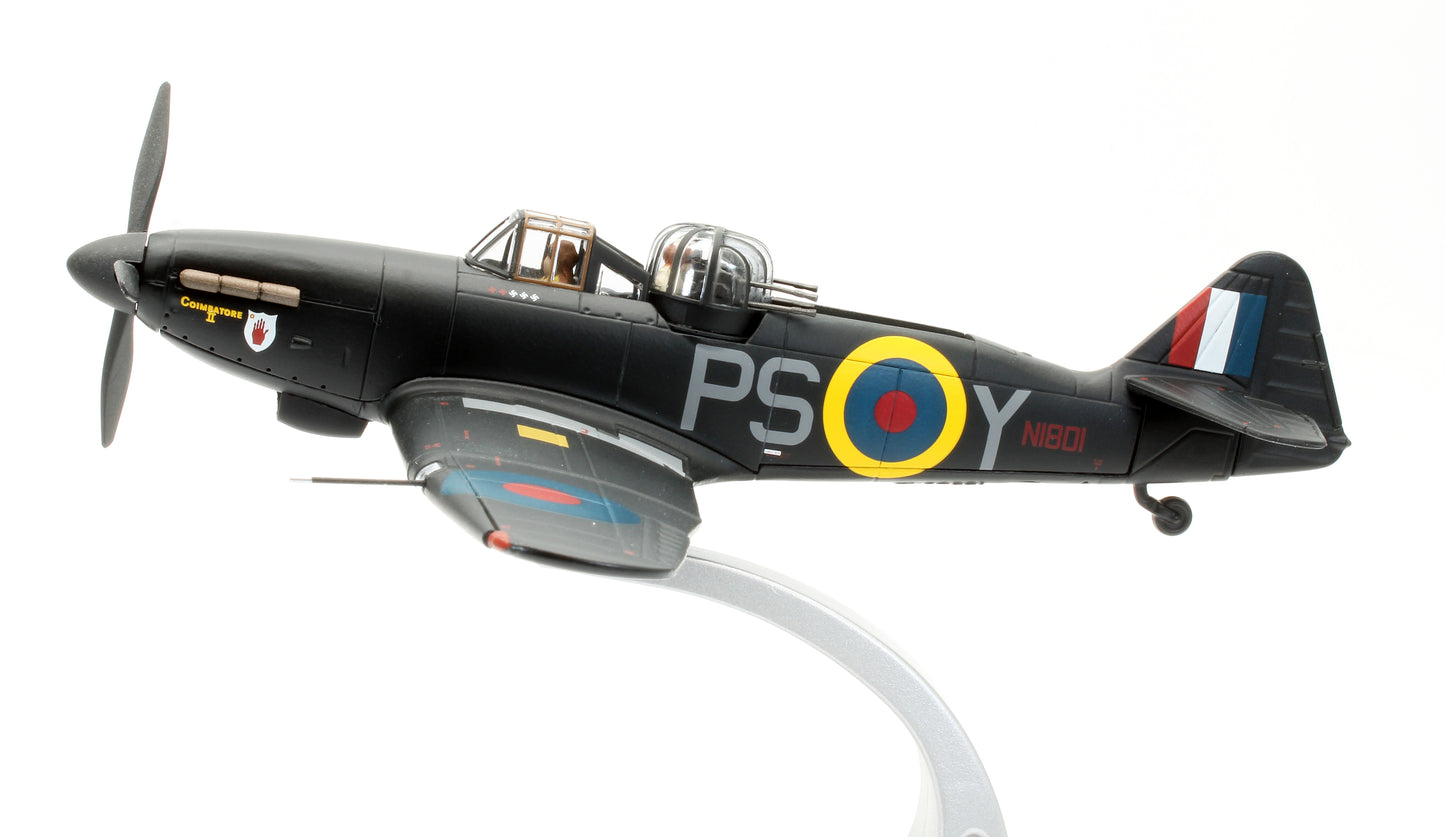 Pre-Owned AA39306 Boulton Paul Defiant Mk.I N1801 / PS-Y GÇÿCoimbatore IIGÇÖ, RAF No.264